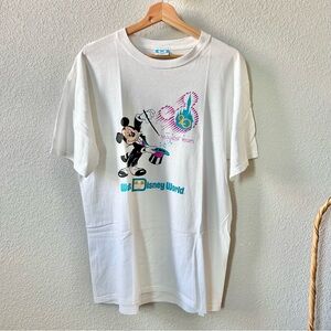 VTG 90s WALT DISNEY WORLD 20 MAGICAL YEARS MICKEY MOUSE T-Shirt Large